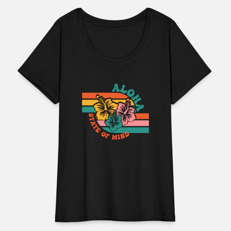 Aloha Hawaiian Islands Hawaii Surf Hibiscus