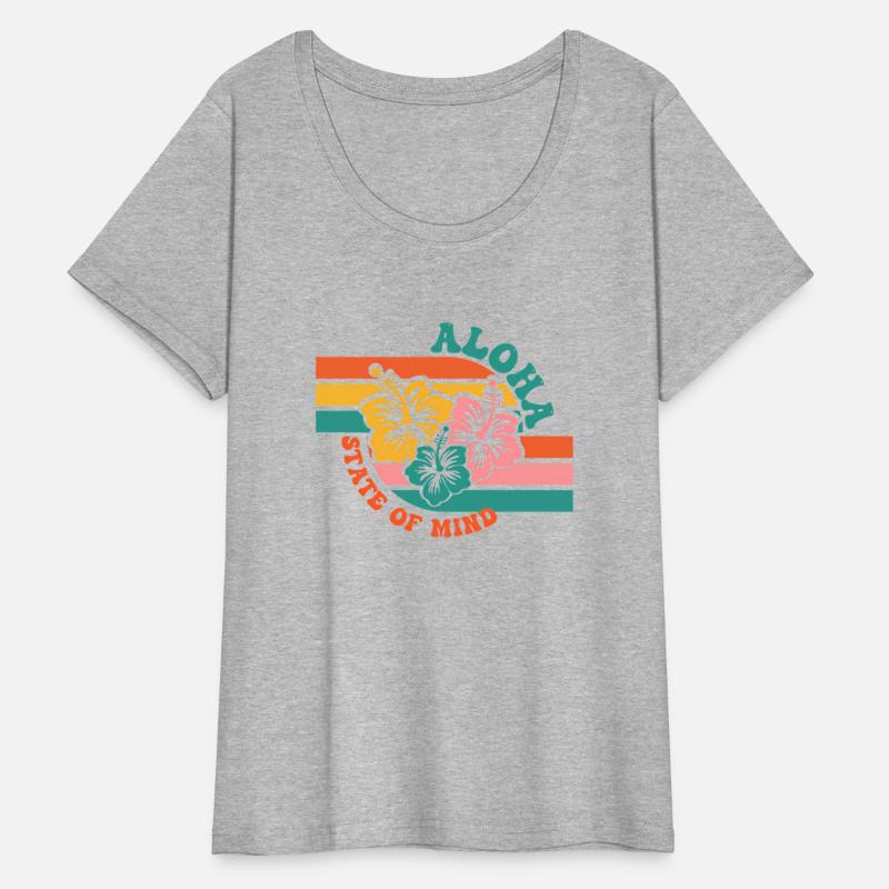 Aloha Hawaiian Islands Hawaii Surf Hibiscus