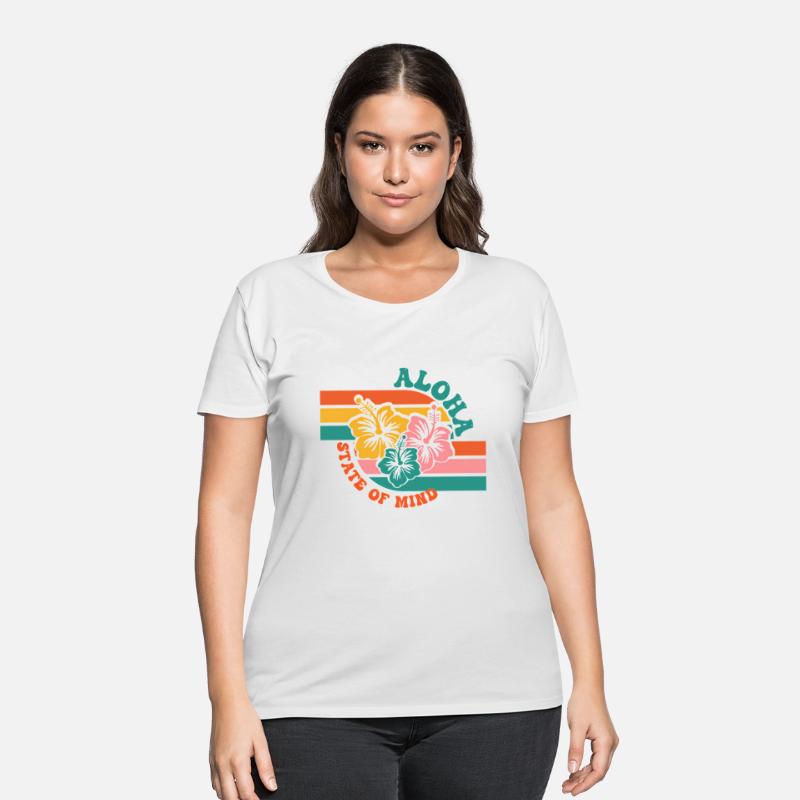 Aloha Hawaiian Islands Hawaii Surf Hibiscus