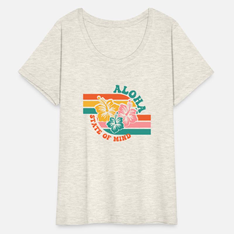 Aloha Hawaiian Islands Hawaii Surf Hibiscus