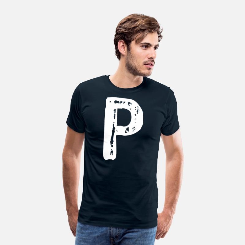 Alphabet P, Letter P Tee Language Gift