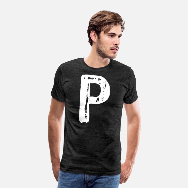 Alphabet P, Letter P Tee Language Gift
