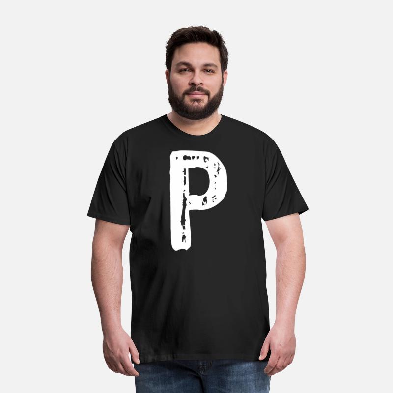 Alphabet P, Letter P Tee Language Gift