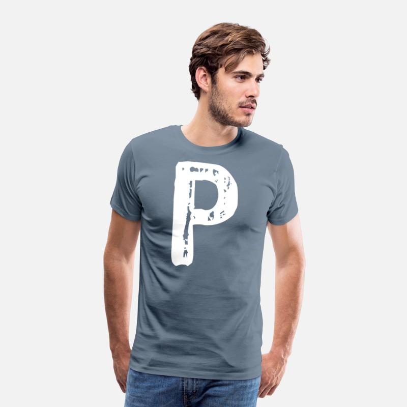 Alphabet P, Letter P Tee Language Gift