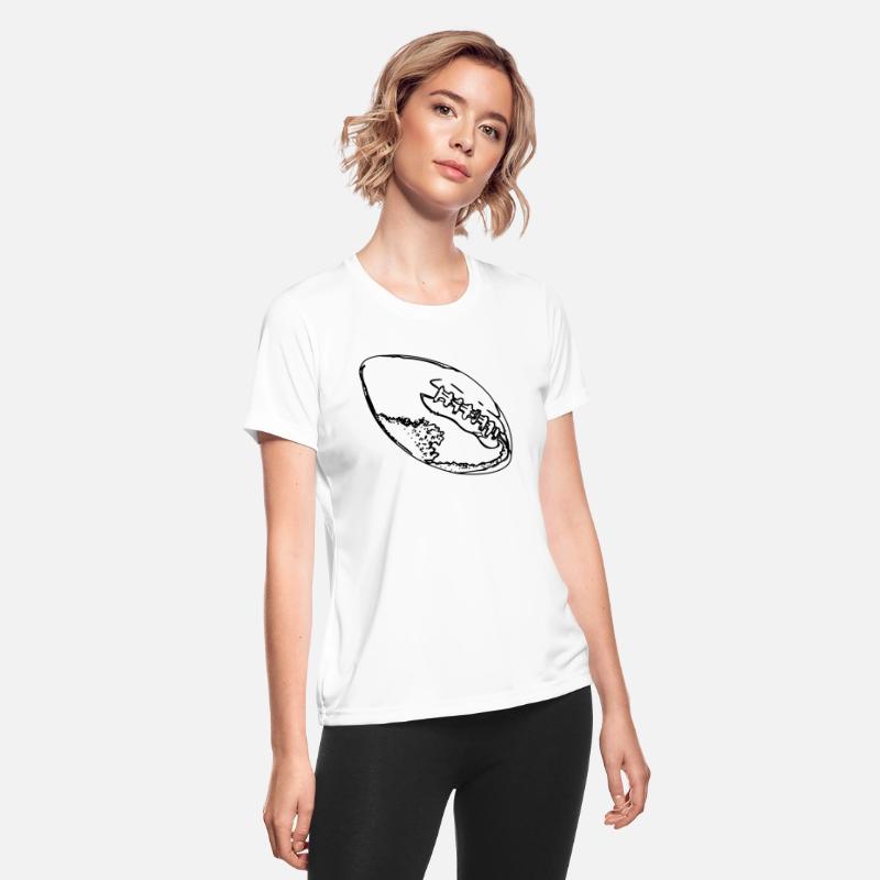 American Football Ball Sketch