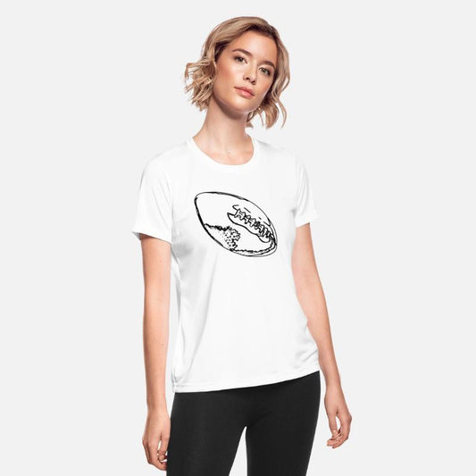 American Football Ball Sketch