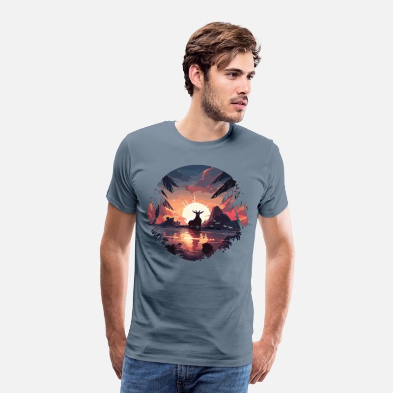 Animals goats sunset goat animal lover