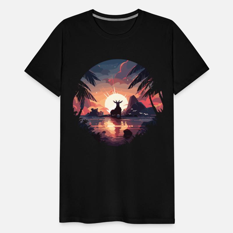 Animals goats sunset goat animal lover