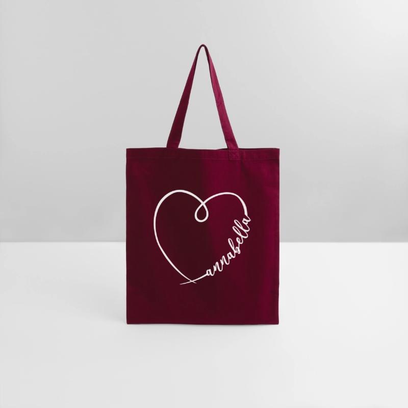 Annabella Name Heart Calligraphy