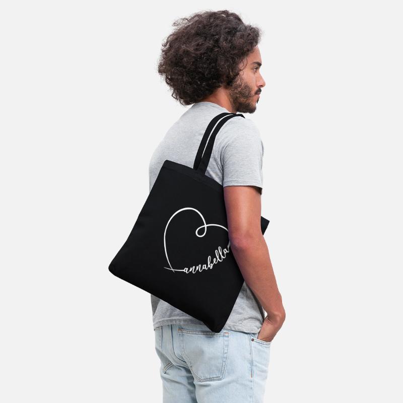 Annabella Name Heart Calligraphy