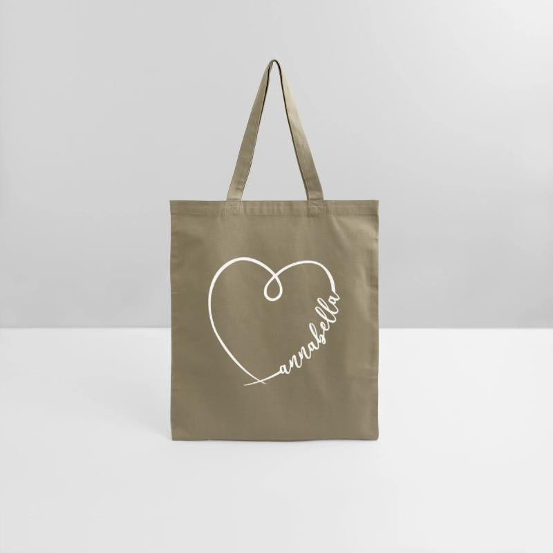 Annabella Name Heart Calligraphy