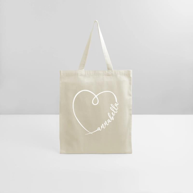 Annabella Name Heart Calligraphy