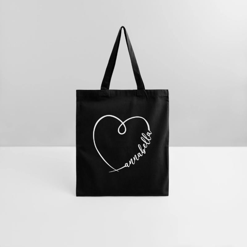 Annabella Name Heart Calligraphy