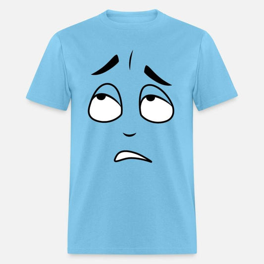 Annoyed face expression