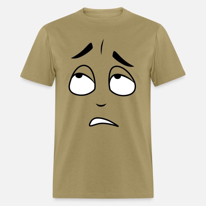 Annoyed face expression