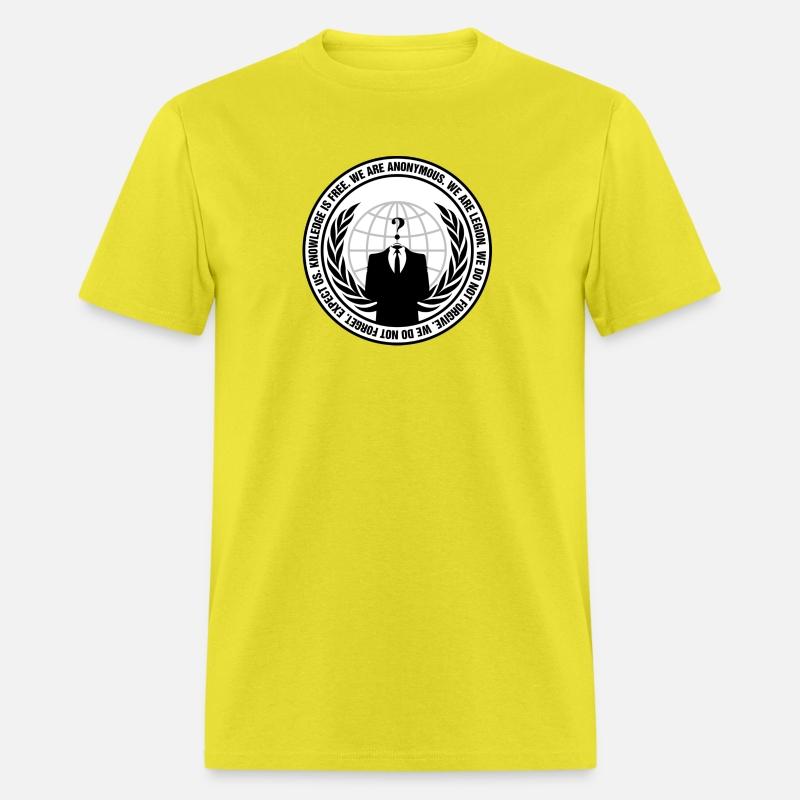 Anonymous Logo With Slogan Hoodies