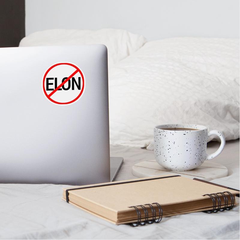Anti Elon Musk Protest Indoor Outdoor Decal