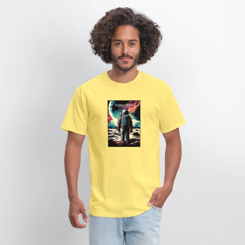 Astronaut on the moon