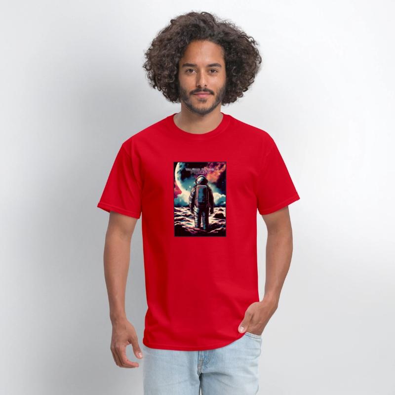 Astronaut on the moon