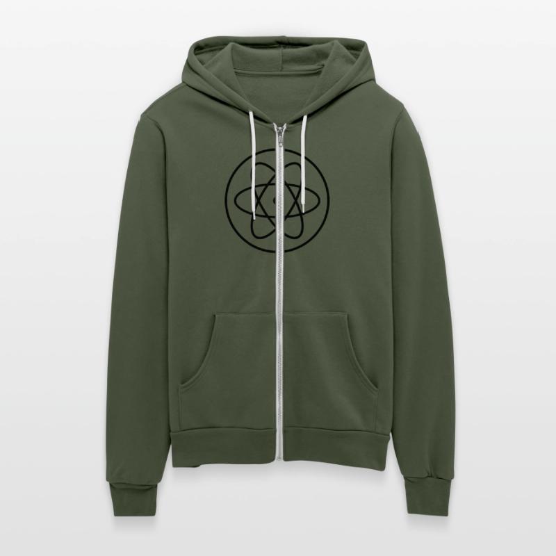 atom symbol researcher science laboratory circle l