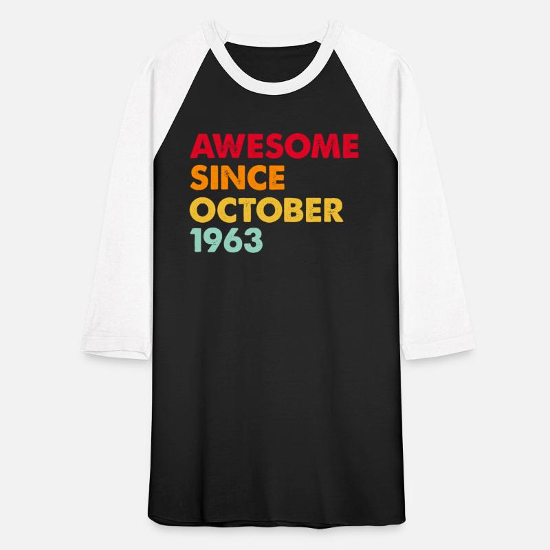 Awesome Since october 1963 59th Birthday Gifts