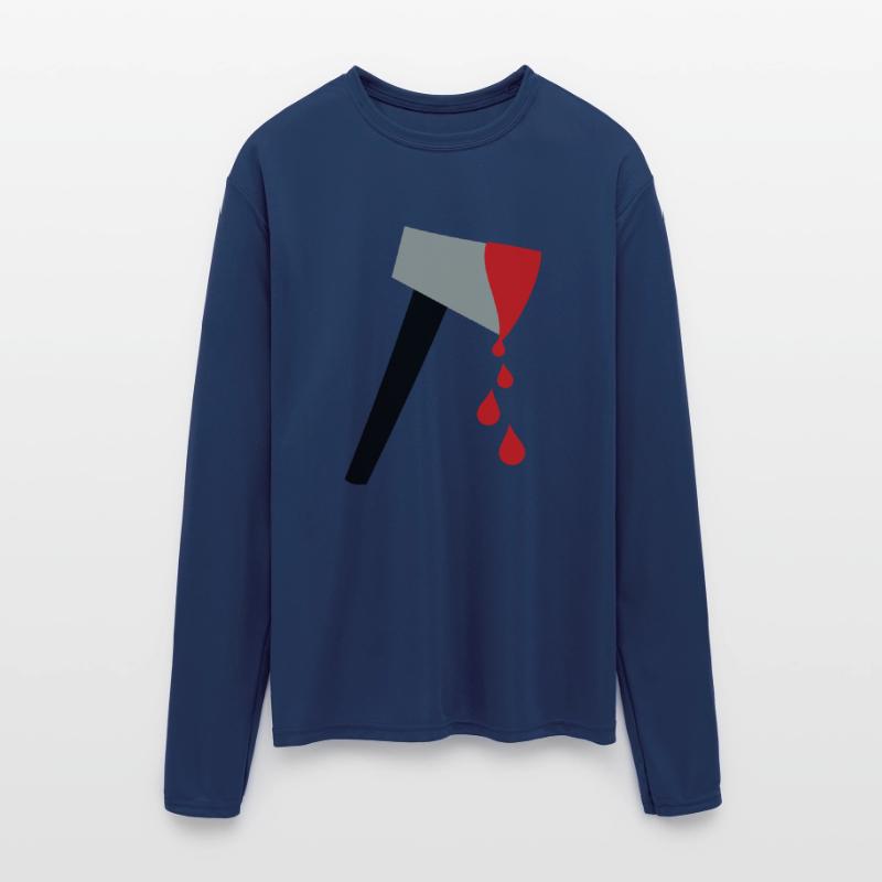 axe hatched tree felling halloween