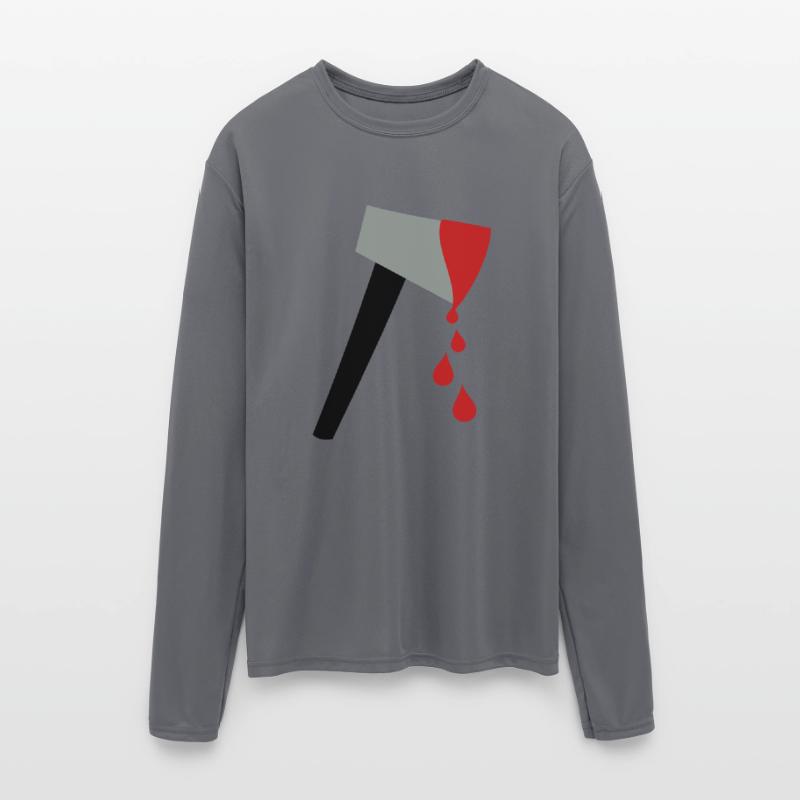 axe hatched tree felling halloween