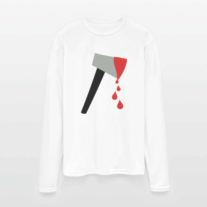 axe hatched tree felling halloween