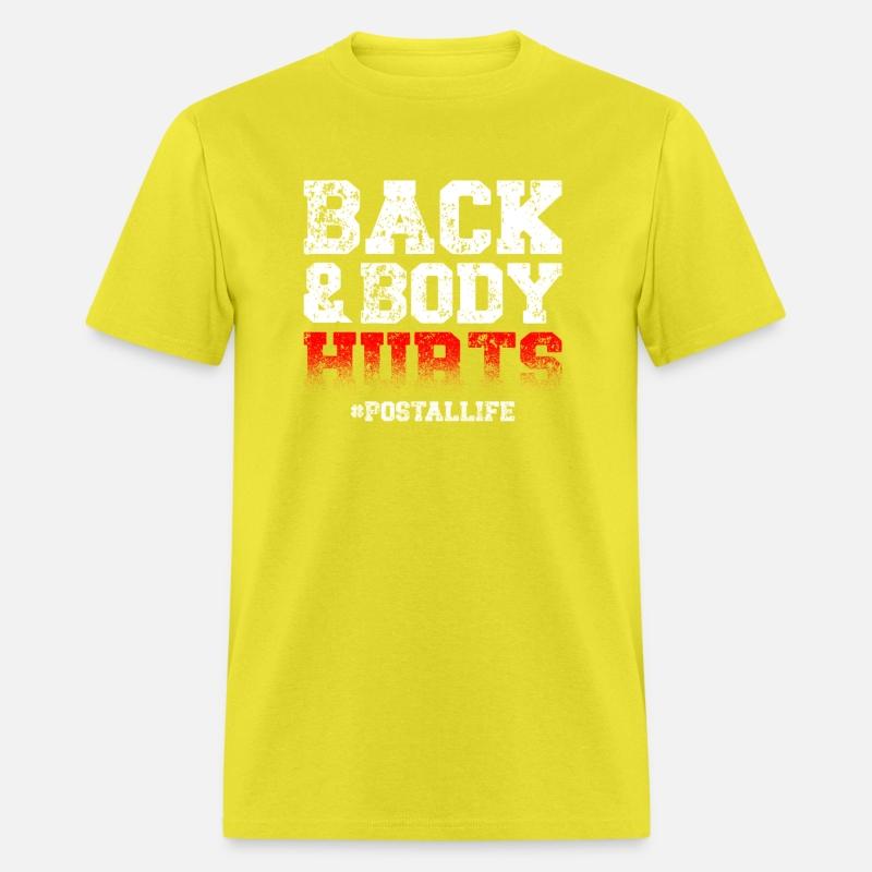 Back And Body Hurts Mailman Mail Postal Worker