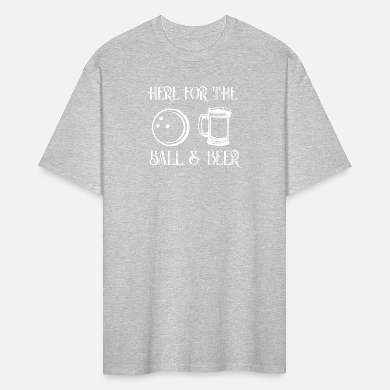 Balls Beer Funny Bowling Alley Sport Drinking