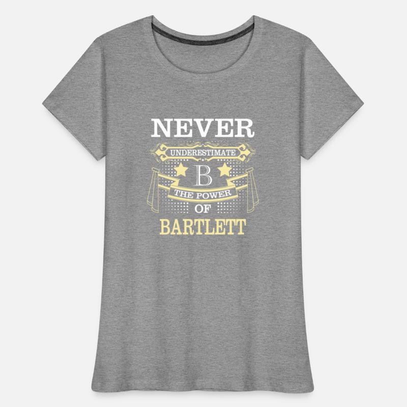 Bartlett Name Never Underestimate Power Bartlett