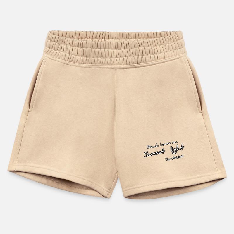 Beach house sea Sunset light Yardside font logo