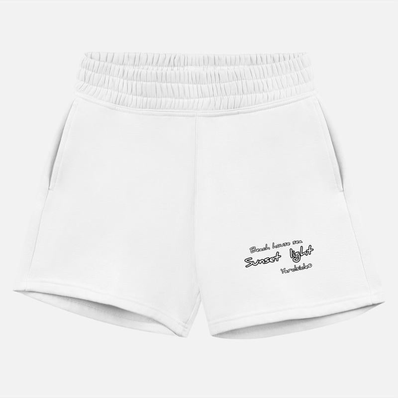 Beach house sea Sunset light Yardside font logo