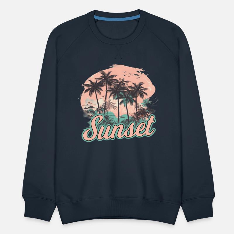 Beach Sunset Sea for a Beach Vacationers