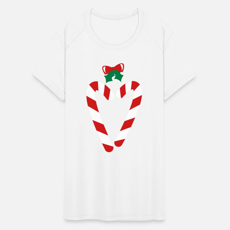 beautiful christmas candy canes in love heart with