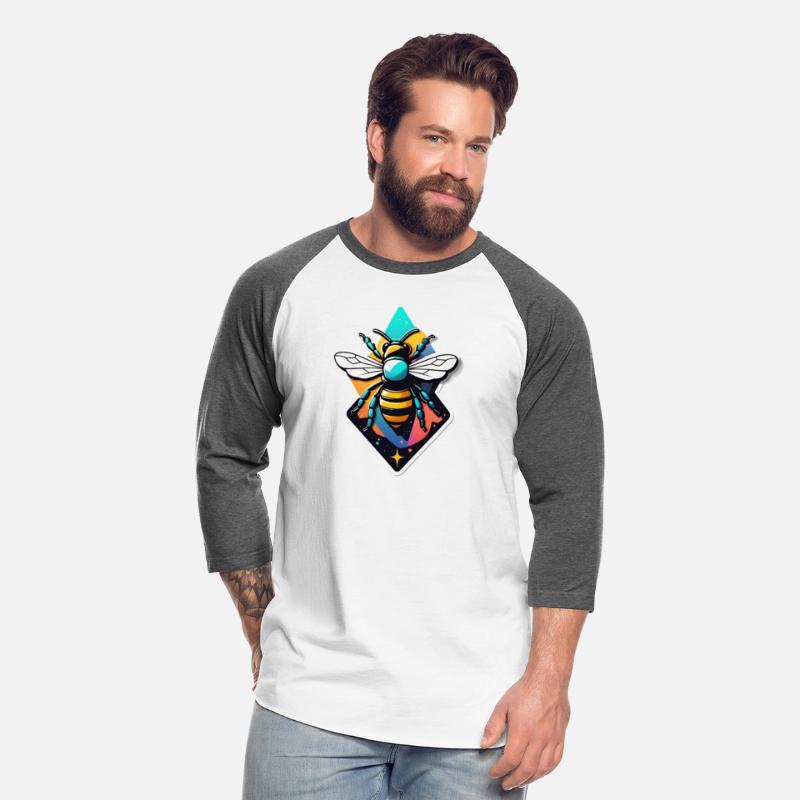 Bee T-Shirt Flower T-Shirt Nature T-Shirt