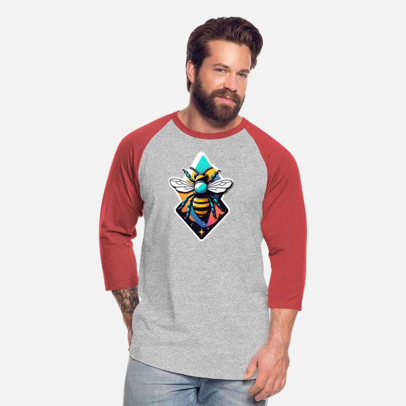 Bee T-Shirt Flower T-Shirt Nature T-Shirt