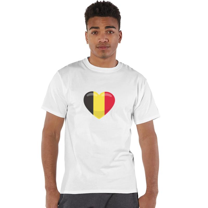 Belgium Flag Heart