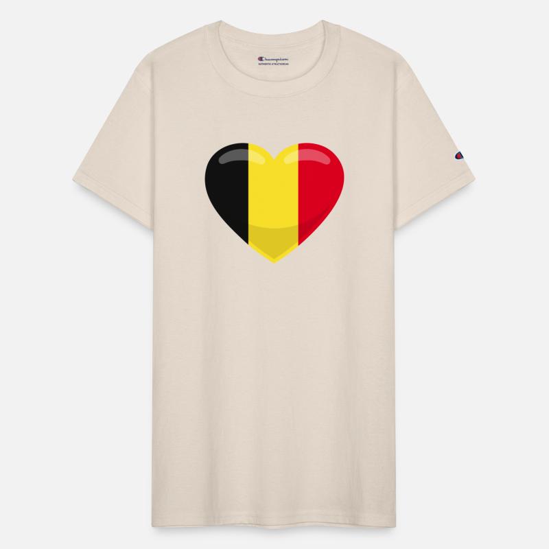Belgium Flag Heart