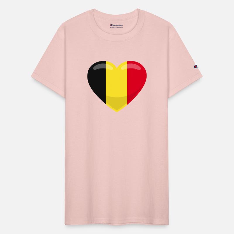 Belgium Flag Heart