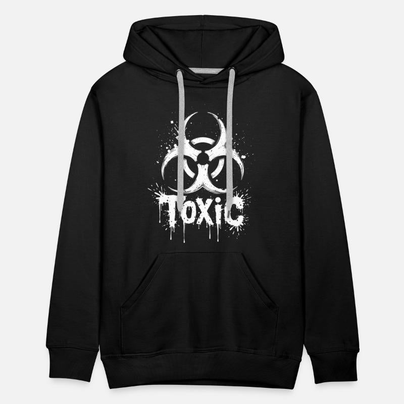 Biohazard Symbol Toxic Grunge Style