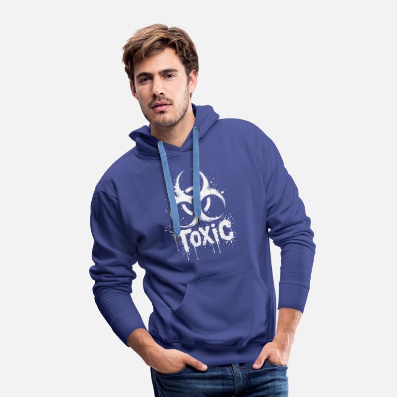 Biohazard Symbol Toxic Grunge Style