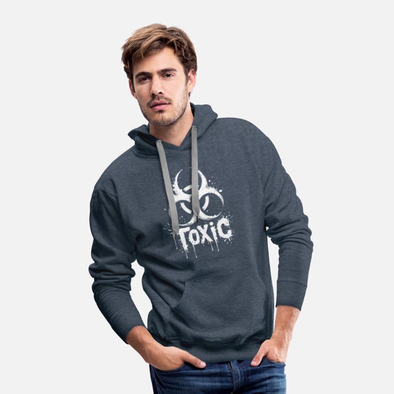 Biohazard Symbol Toxic Grunge Style