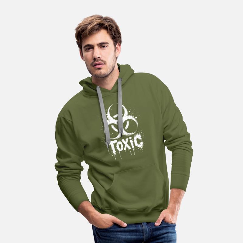 Biohazard Symbol Toxic Grunge Style