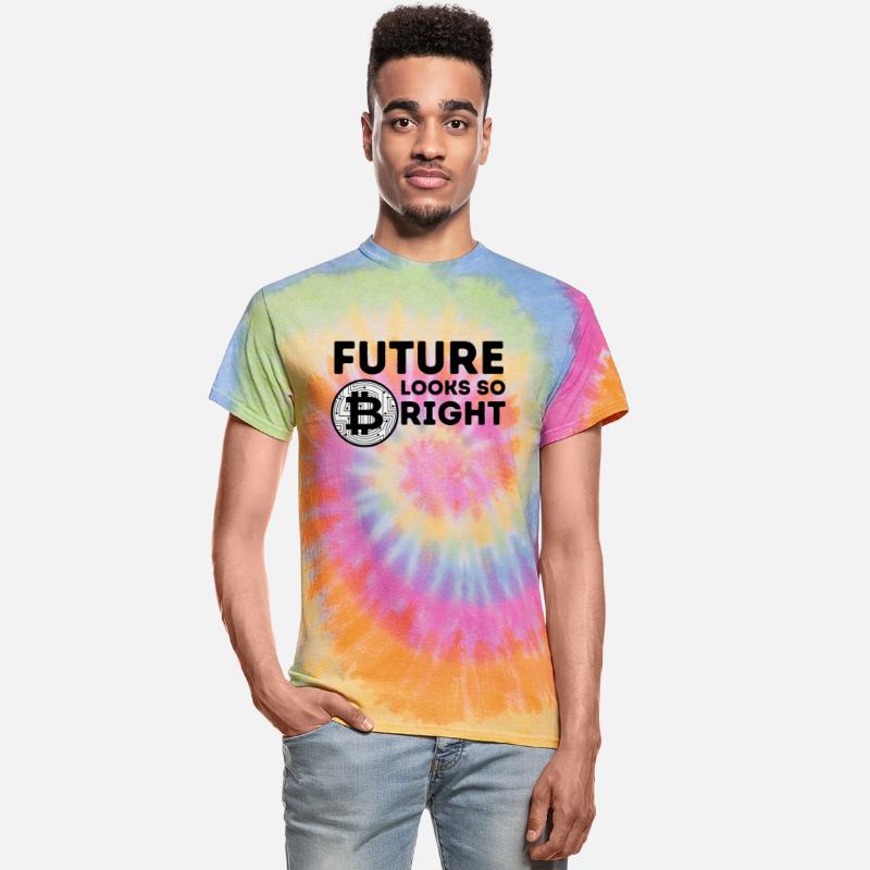 Bitcoin - Future Looks So Bright - Black Font