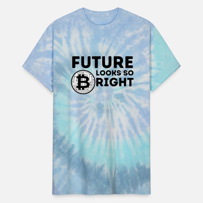 Bitcoin - Future Looks So Bright - Black Font