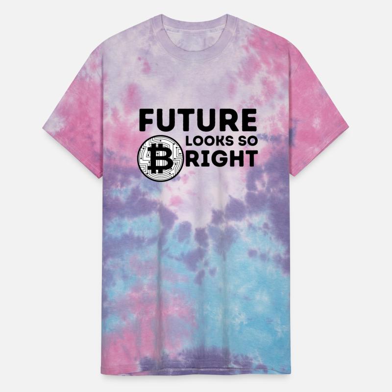 Bitcoin - Future Looks So Bright - Black Font