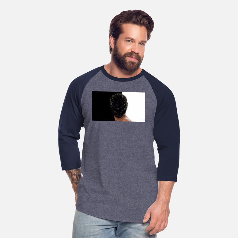 Black and white mask