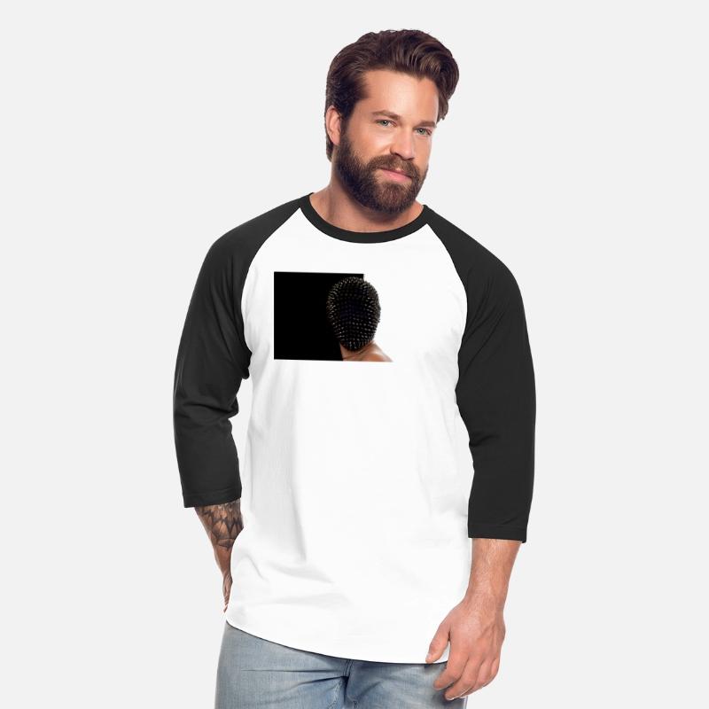 Black and white mask