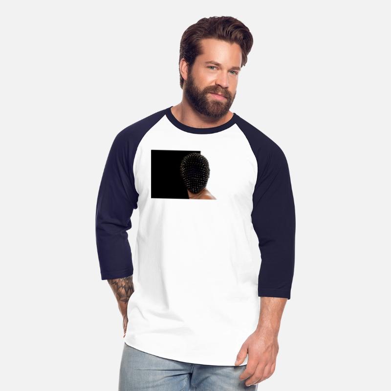 Black and white mask